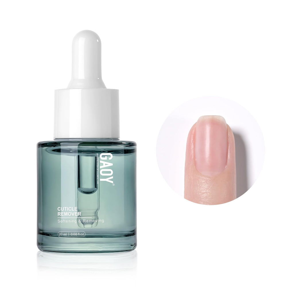 GAOY 20ml Cuticle Remover Gel bottle for at-home nail care.