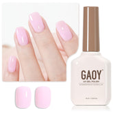 GAOY Baby Pink Gel Nail Polish bottle for easy at-home manicures.