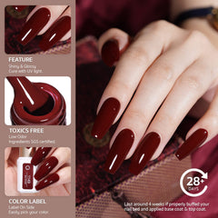 GAOY base coat helping color adhesion for long wear.