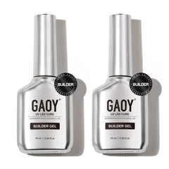 GAOY builder gel bottle, 16ml clear, for durable nails
