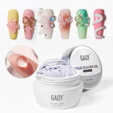 GAOY Clear 3D Sculpting Gel bottle for precise 3D nail sculpture