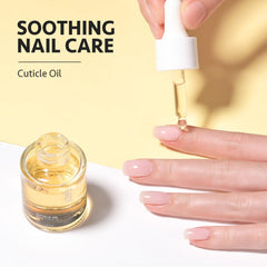GAOY Cuticle Oil dropper close-up showing precise, easy-to-use formula.