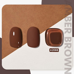 GAOY gel polish in use for DIY nail art and color layering.