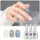 GAOY gel nail polish kit colors shown for home manicure ideas.
