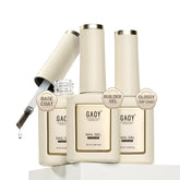GAOY gel top coat 16ml bottle for glass-like gloss and no wipe finish