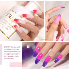 GAOY glossy finish nails shown under studio lighting