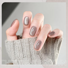 Shimmering translucent gel with holographic sparkle for a premium finish.