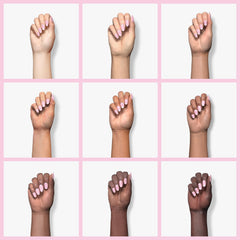 GAOY Jelly Nude layered jelly finish with top coat.