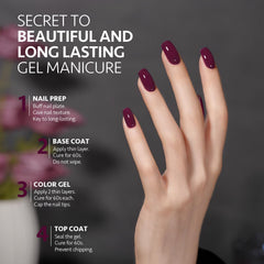 GAOY Jelly Purple Nail Art Ideas inspire creative, salon-quality accents.