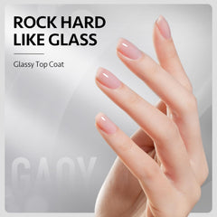 GAOY nail glue gel bottle provides strong bond for extensions.