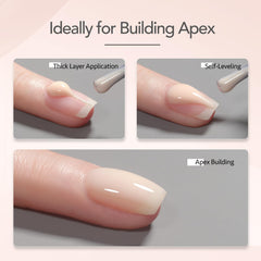 GAOY nail prep and buff close-up improves adhesion before color