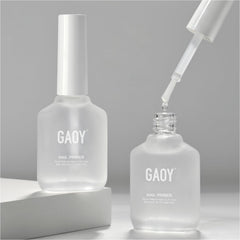 GAOY Nail Primer two-bottle set for at-home gel and acrylic prep.
