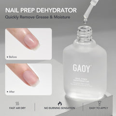 GAOY nail primer bottle increases bond for longer-lasting gel manicures
