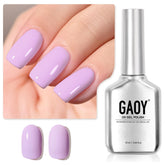GAOY Pastel Gel Nail Polish 16ml bottle close-up for a long-lasting manicure