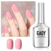 GAOY pastel gel nail polish Rose Pink bottle close-up for vibrant, long-lasting at-home manicure.