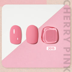 GAOY pink gel nail-art-designs displaying patterns you can create at home.