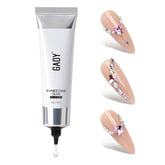 GAOY Rhinestone Glue for strong adhesion on nail gems and decorations.