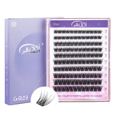 GAQQI GQ03 lash clusters in C curl for natural daily wear.