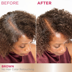 Garnier Color Retouch shade 5-0 swatches for easy shade matching.