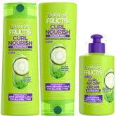 Garnier Fructis Curl Nourish sulfate-free shampoo bottle for defined curls.