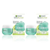 Garnier Moisture Rescue refreshing gel-cream for normal to combination skin with oil-free hydration.