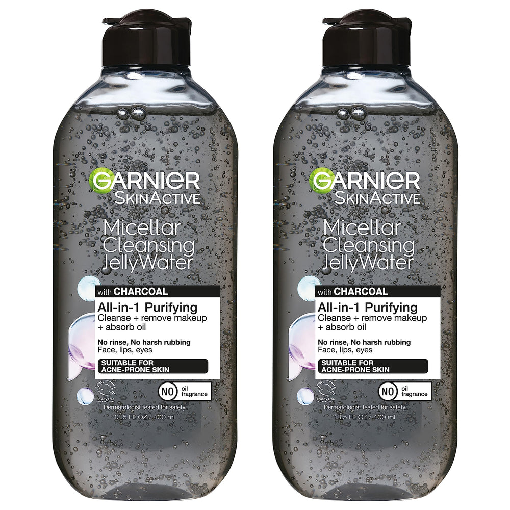 Garnier SkinActive charcoal-absorb-oil: purifying cleanser that helps control shine.