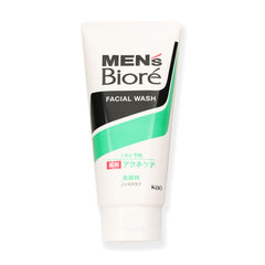 Foaming lather from Bio-re Double Control cleanser for deep cleansing.