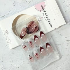 GCSQW Almond-shape nails provide natural fit for everyday wear.