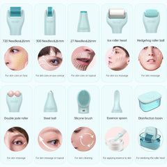 Gdbanlimi nine replaceable heads closeup for versatile skincare