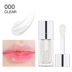 GECOMO Lip Glow Oil application close-up shows smooth, non-sticky finish