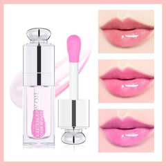 GECOMO lip oil brush head enables precise application for a plump look.