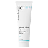 Geek & Gorgeous Hydration Station front view, lightweight gel cream for refreshed, dewy skin
