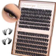 Geeneiya refill lash clusters extend wear and customization.