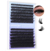 Geeneiya eyelash clusters 280pcs pack—compact DIY extension option
