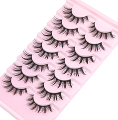 Geeneiya Korean anime cosplay lashes enhance eye shape for expressive makeup.