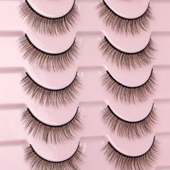 Geeneiya pack ten pairs wispy lashes for versatile everyday looks