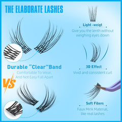 Geeneiya pre-made lash map aids even DIY application for salon-like results