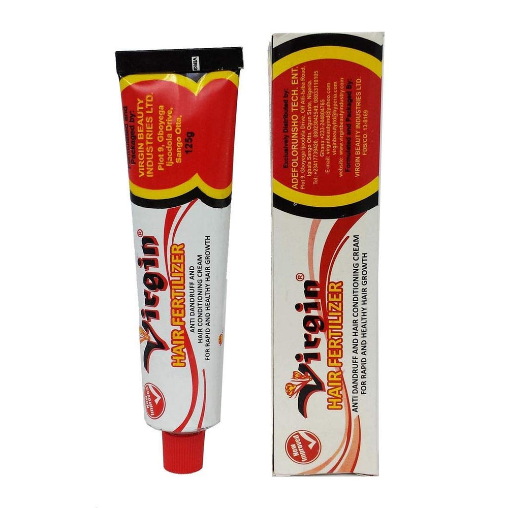 Gegoup Efast Virgin Hair Fertilizer Creme 125g pack-shot showing smooth texture for scalp nourishment