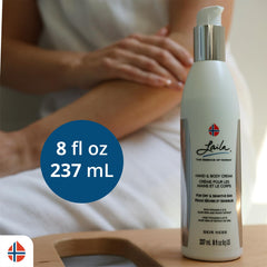 Geir Ness Laila cream tube labeled for easy daily use