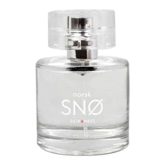 Geir Ness Norsk Sno bottle front showing a unisex fragrance for daily freshness.