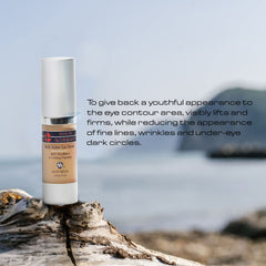 Geir Ness eye serum delivers hydration to ease tired eyes and smooth contours.