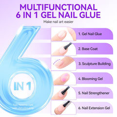 gelike ec base coat provides a smooth foundation for longer-lasting manicures.