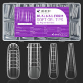 Gelike EC color nail forms 96-piece set for quick size selection