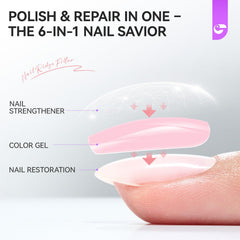 gelike ec Keratin Jojoba Nourishing Formula emphasizes nutrient-rich care for healthier nails