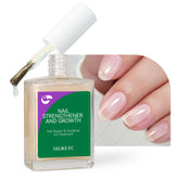 Gelike EC Nail Hardener bottle with glittering pearl finish for stronger nails.