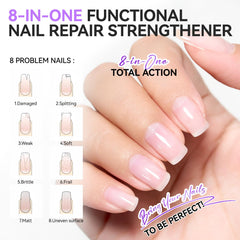 Gelike ec natural colour nail coat adds subtle shine and tint