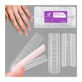 Gelike EC sandwich dual form top and bottom for flawless extensions at home.