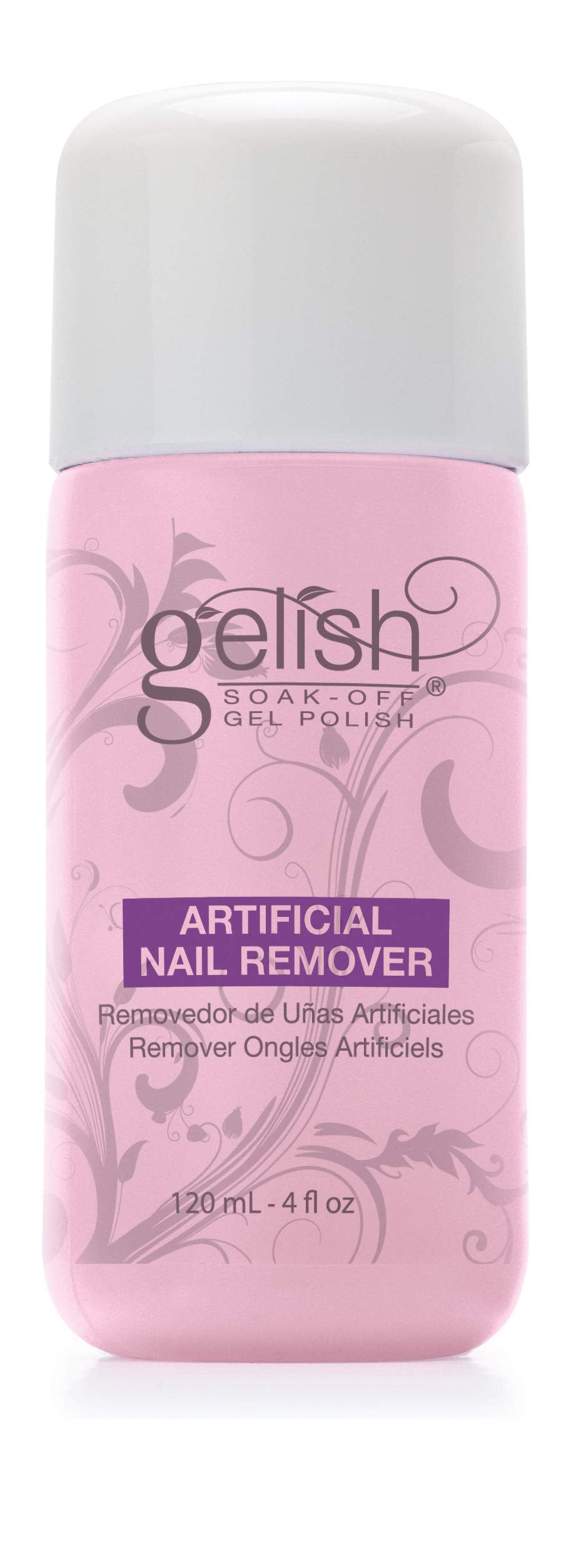 Gelish artificial nail gel polish remover bottle pour for easy gel polish removal