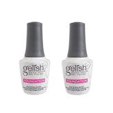 Gelish Harmony, bouteille-base vernis gel, assure une base lisse pour une couleur durable.