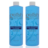 Gelish nail cleanser bottle with pour spout for precise surface prep.
